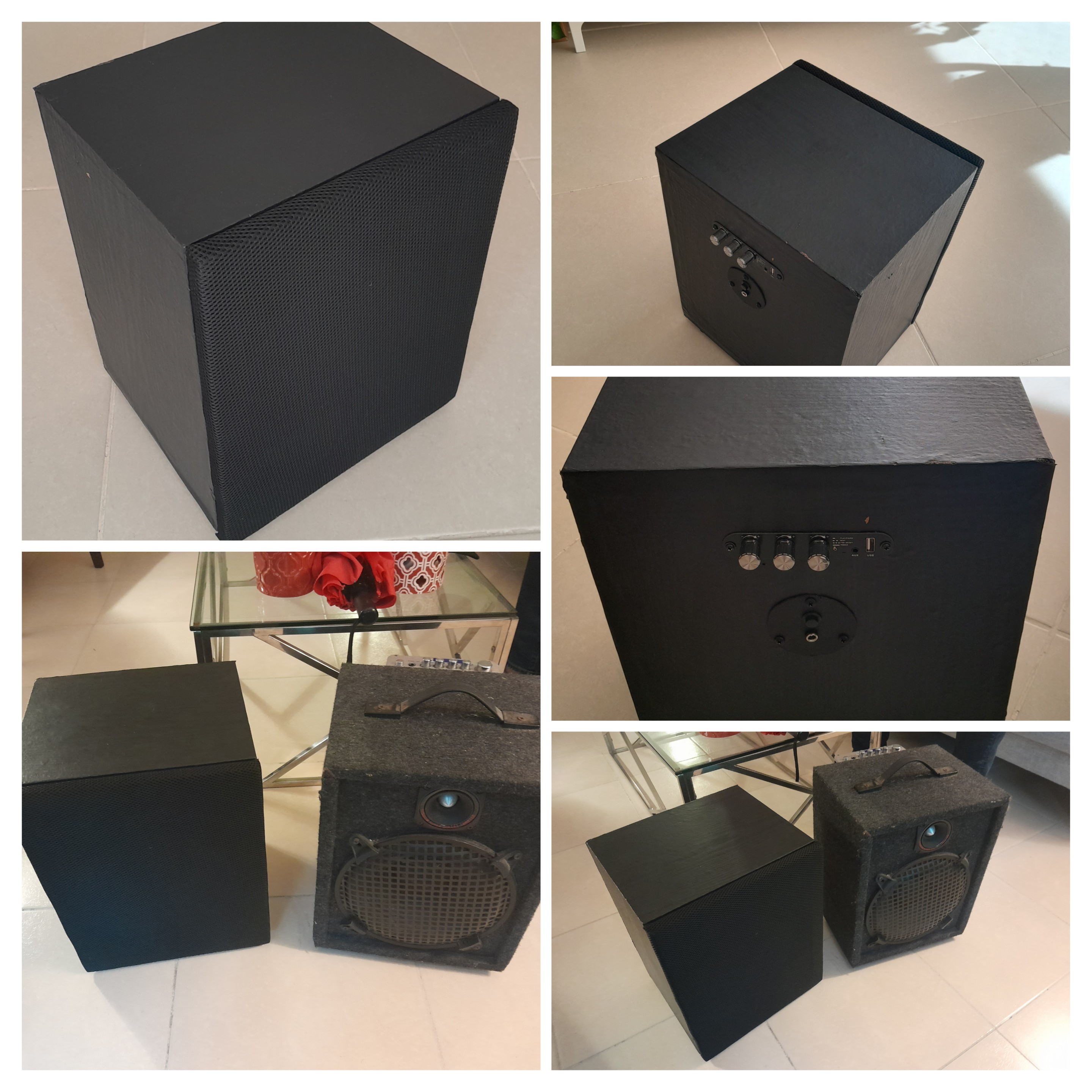 De bocina de PA a pieza de home audio